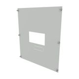 ProfiSNAP Front Plate, for enclosure width 600mm, H=600mm, prepared fo