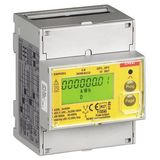 Account D4-Pt MID - Active MID (cl.B) and reactive (cl.2) energy meter insertion on CT /5A - Network: three-phase 3/4 wires unbalanced