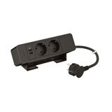 ON DESK 2 PC SCH USB AC CORDON