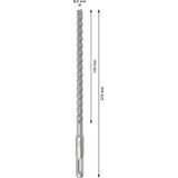 Hammer drill bit SDS-plus-5X 8 x 150 x 210 mm 10 pcs.