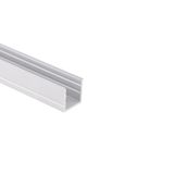 Attached aluminum profile PY 15x15mm without diffuser 2m