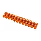 Thermoplastic connector strip LTF12-10.0 orange