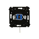 Single break push button with pictogras, (module), Simon 24, IP20/IP44, 10AX, 10A, black matt