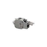 RJ45 cat. 6 FTP/STP computer socket insert with anti dust cover