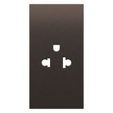 L.NOW - SOCKET COVER EU/US 2P+T 2M T BRONZE
