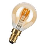 Spiraled Basic G45 E14 3W 2000K Gold DIM 240V