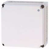 CI44E-200-RAL7035 Insulated enclosure, +knockouts, RAL7035, HxWxD=375x375x225mm