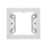 Single surface mounted box, light gray matt
