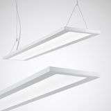 Suspended luminaires Luceos H standard product D/H Prisms White ETDD 37W 4800lm asymmetric Wide (AW) IK03 3 SDCM