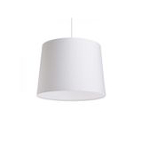 ASPRO 40/30 shade Polycotton white/white PVC max. 23W