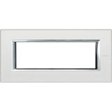 BS cover pl. 4m silver