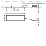 Recessed luminaires Arimo Fit C Prisms White ETDD 31W 4200lm Wide reduced glare UGR19 (W19) IK03 3 SDCM 8173251
