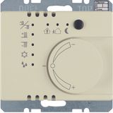 Thermostat with push-button interface, Arsys, white glossy