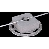 Roof conductor holder SET w. 4.6kg base