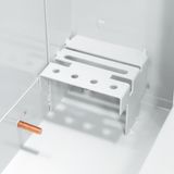 Wall mount M2000 3A-33T=250mm, back wall+swinghandle, IP54