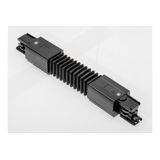Electrical connector for 3-phase track, black