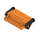 PCB plug-in connector, female plug, 5.08 mm, Number of poles: 9, 180°, TOP connection, Clamping range, max. : 2.5 mm², Box