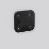 L 90 B 90 H 12 colour: black