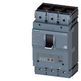 circuit breaker 3VA2 IEC Frame 400 breaking capacity class H Icu=85 kA @ 415 V 3-pole, line protection ETU350, LSI, In=250 A overload protection Ir=100 A...250 A short-circuit protection Isd=1.5...10  3VA2325-6HN32-0DJ0