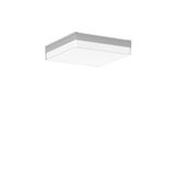 FLAT SLIM square, 13...21 W, 1300...2300 lm, 830, 840, silver, DALI Ce