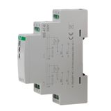 DIN rail bistable sequential relay with inrush relay 160A/20ms; BIS-414-LED