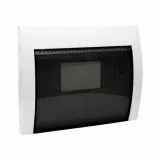 Banquise white cover with tinted flap for BL06P box - 8  modules