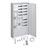 Complete cabinet, univers Z, 2ZP 1SG APZ VT7 for heating, H=1400mm, 3-field, ESA