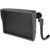 Monitor and push-button with support L 185mm