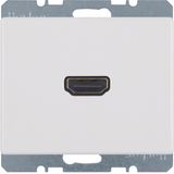 High definition soc. out., arsys, p. white glossy