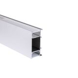 Wall aluminum profile NB, 42x85 mm, without diffuser, 2 m