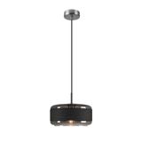 PANTILO ROPE 27, pendant light, 250cm, E27, 15W, silver