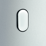 PLAFONIERA LED SIMPLY OVALE NERA