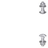 screw set ACB connection N 3WA size 1 (1250 A), fixed-mounted version, N version: full
