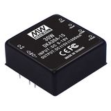 DKA30A-05 DC/DC converter 9-18V, 5± 2500mA 25W, MEAN WELL