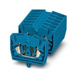 MSB 2,5-RZ BU - Mini feed-through terminal block