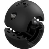 PAPA-12FB zwart  Kunstst. bescherm- verbindingsmof 2delig