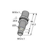Inductive Sensor   BI5U-MT18M-VN4X-H1141
