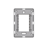 N1373.9 GP Mounting plate for 3 module box - Gray