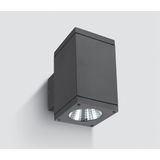 ANTHRACITE COB LED 2x6W WW IP54 230V