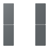 Cover kit 2-gang, complete LC32010 LC502TSA202