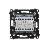 SOON ON SALE, single IEC antenna socket - male terminal, (module), Simon 24, IP20, cashmere
