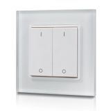 RF wall controller - brightness control, 2 zones