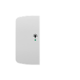 Rocker, 2gang left, with “Light” icon