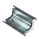 Vertical bend, three-compartment, height 38 mm