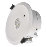 Emergency downlight ORSU 3W 240lm 3h