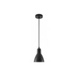 Ceiling fixture Etore L,2072,AC220-240V,50/60Hz,1*E27, max.25W, IP20, single, black