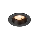 NUMINOS© S recessed ceiling light 2700K 20ø IP20 round bl