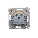 Switch with motion sensor and relay for commercial buildings, Bronze matt, metalic