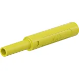 4 mm socket, screw connection, 2.5 mm², mounting Ø 9.6 mm, CAT II/CAT III, yellow, 66.2054-24