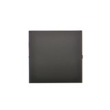 Single button for switches and push buttons, for CW1C.01/.. CP1C.01/..  CW6C.01/X/.. CW7C.01/X/.., black matt